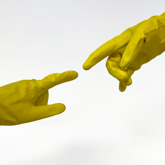 Gants en caoutchouc